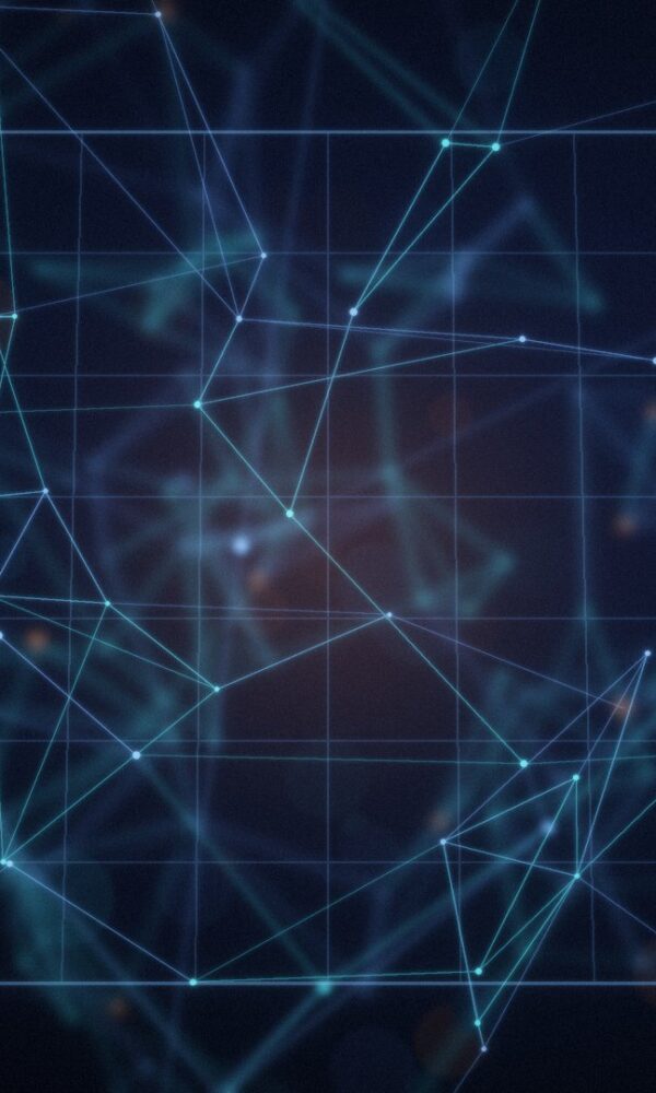 Network of glowing nodes behind a protective barrier, representing the ConnectWise Cloud Backup supply chain incident