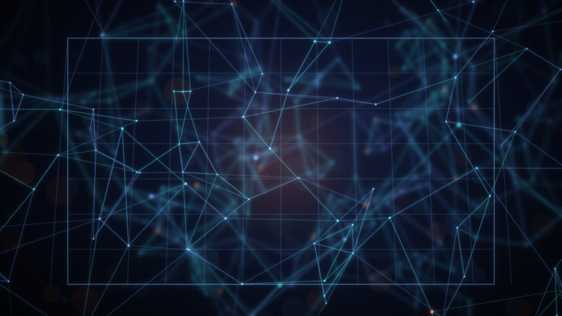 Network of glowing nodes behind a protective barrier, representing the ConnectWise Cloud Backup supply chain incident